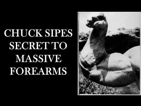 CHUCK SIPES' SECRET TO MASSIVE FOREARMS! THE SIPES WRIST CURL!