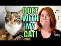 Something Stupid Parody Song - Duet with my Cat!