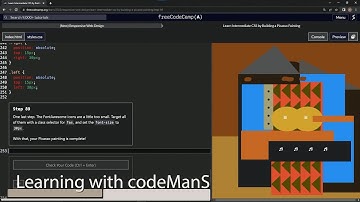 Learn HTML: Building a Picasso Painting -  FreeCodeCamp (New) Responsive Web Design Tutorial Step 89