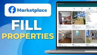 How To Use Facebook Marketplace To Fill Your Properties (Step-by-Step)
