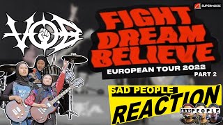 #part2 Voice of Baceprot - FIGHT DREAM BELIEVE EUROPE TOUR 2022 | REACTION