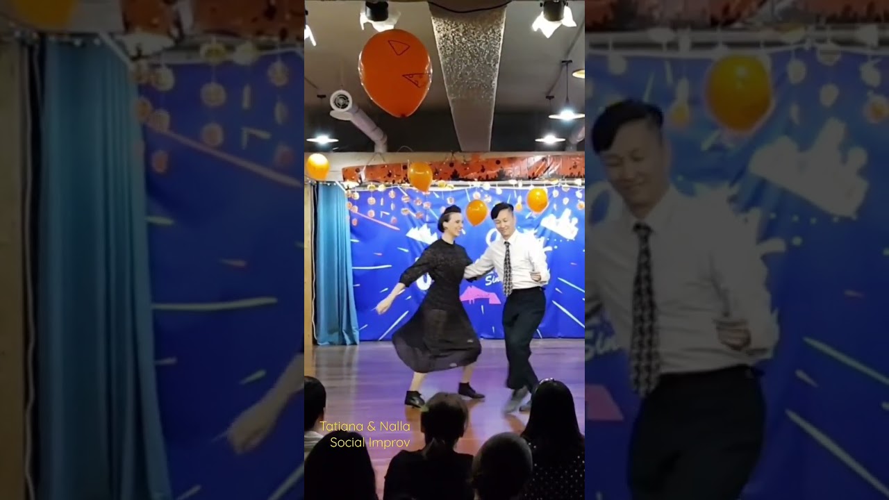 Tatiana Udry & Nalla Kim - Lindyhop Social Improvisation @ Urban Swing #린디합 #스윙댄스 #swingdance