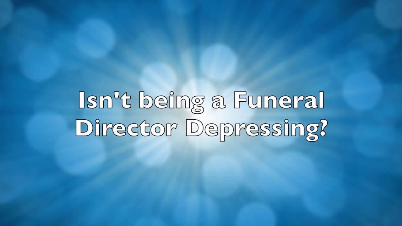 Being a Funeral Director - YouTube