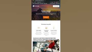 How to Become a Vecteezy Contributor