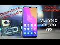 Vivo Y91, Y91c, Y93, Y95, Another Camera Brokren, Cannot switch , 1000% Solution.