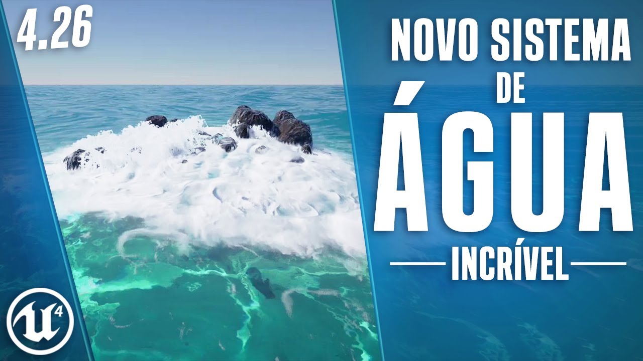 ESSA NOVA ÁGUA DA UNREAL ESTÁ INCRÍVEL! - TESTANDO PELA PRIMEIRA VEZ - UE4 - 4.26