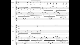 Kurt Erickson - The Over Journey For Mezzo-Soprano, Viola And Piano 2017 Score-Video