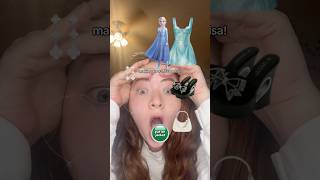 Making an Outfit for ELSA☃️❄️❤️ #frozen #elsa #disney #fyp #shorts #youtubeshorts #outfit