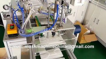 Automatic mask ear loop ultrasonic spot welding machine for face mask making machine