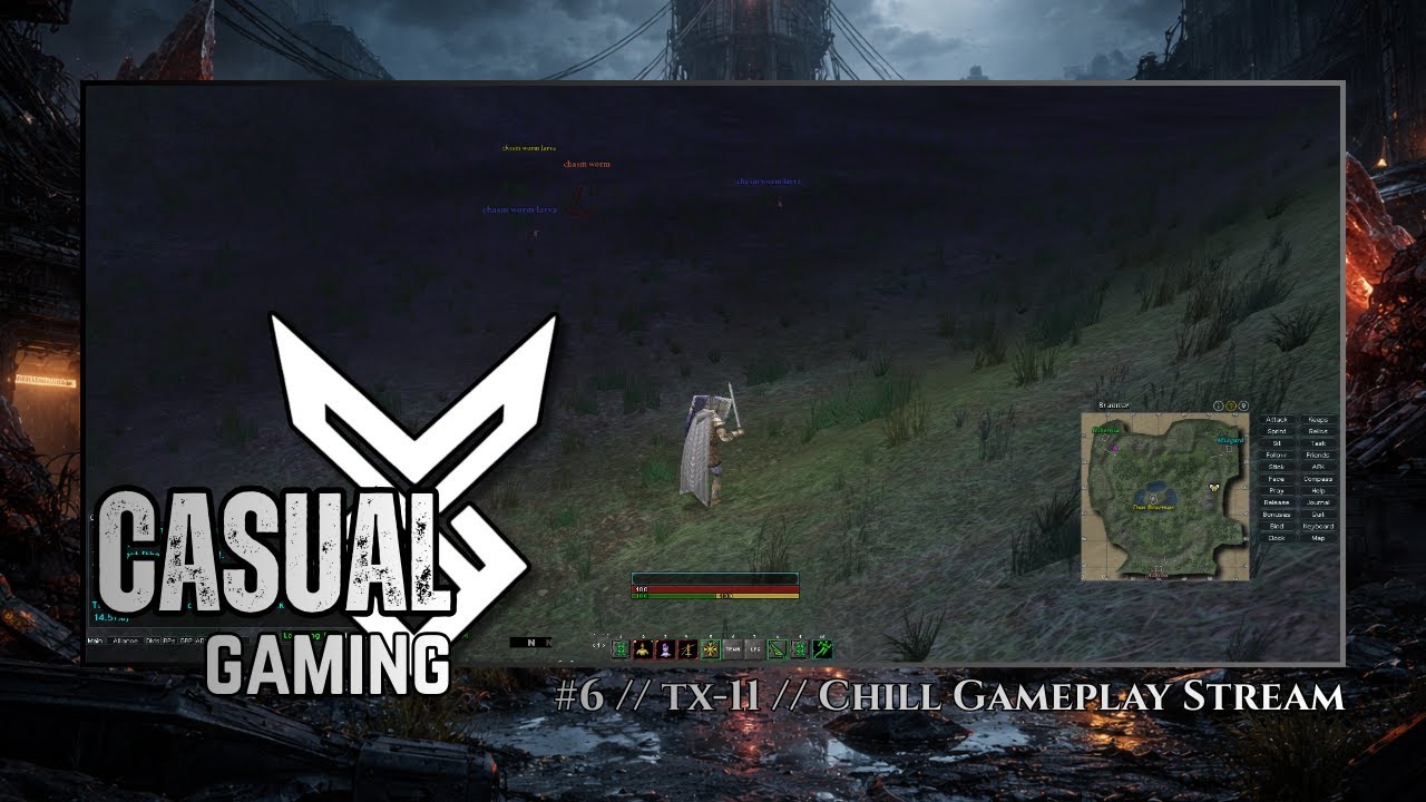 Casual Gamer | #6 | Random Gameplay - DAoC Warden leveling | // Signal Core Studio