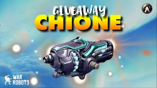 GIVEAWAY 7 Armas / Weapons Chi One #WRwinChione #warrobots