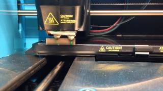 Robox 3D printer issues. Fine nozzle leaks. Nozzle opening calibration failure.