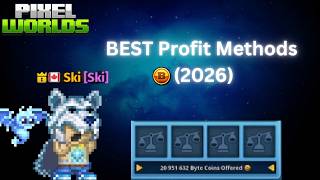 Best Profit Methods To Earn Byte Coins How To Spend Your Gems Pixel Worlds 2026