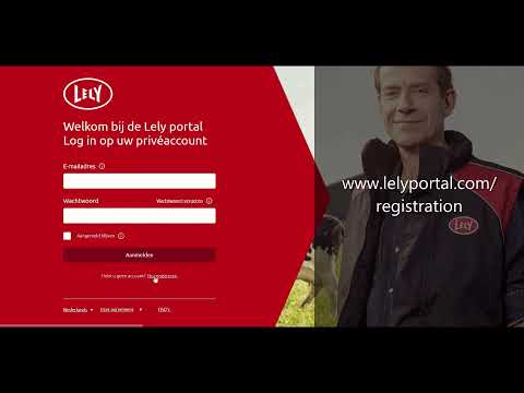 Lely Horizon registratie uitlegvideo