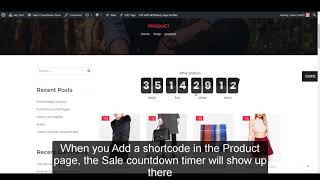 Sales Countdown Timer - Plugin đếm ngược thời gian cho WooCommerce