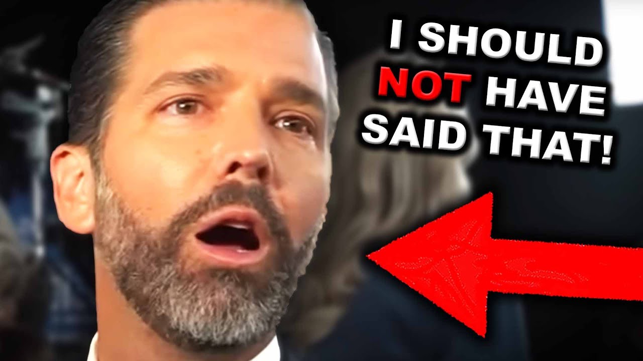 Don Jr. PUTS HIS FOOT IN IT On Live TV... Shocks Himself!