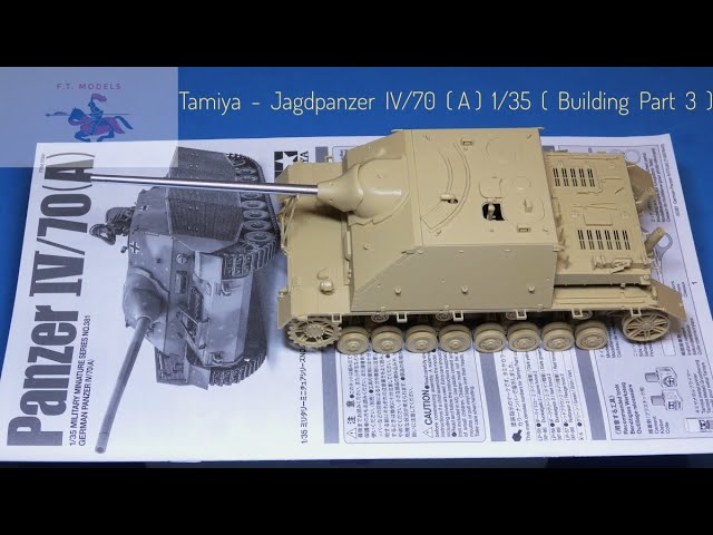 Tamiya - Jagdpanzer IV/70 ( A ) 1/35 ( Building - Part 1 ) - YouTube