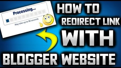 Cara redirect link menggunakan Blogspot ( Bungkus Link Menggunakan BLOG )