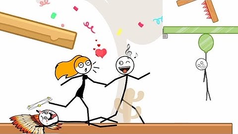 Dangling Man weegoon puzzle game Level 1 - 40 walkthrough