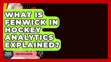 What Is Fenwick In Hockey Analytics Explained? - Puck Stats Central