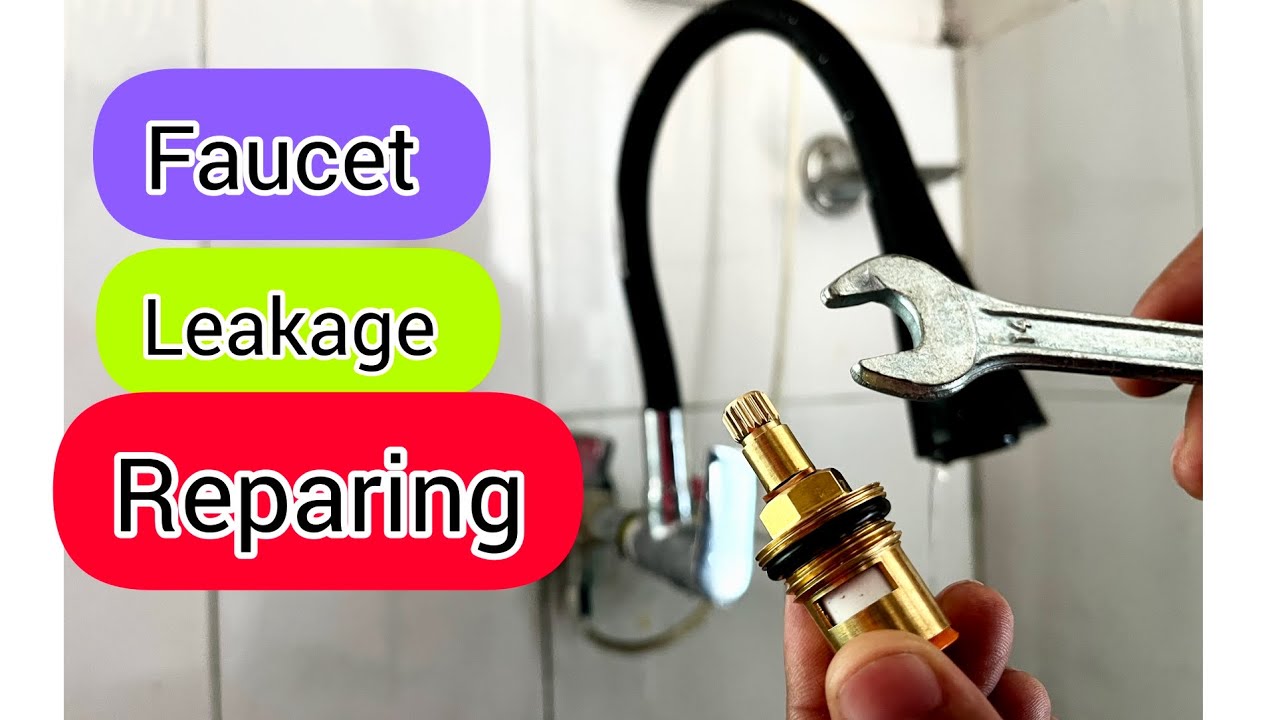 How To Repair Leakage Tap Kitchen Faucet Leakage Repairing Diy Tap
