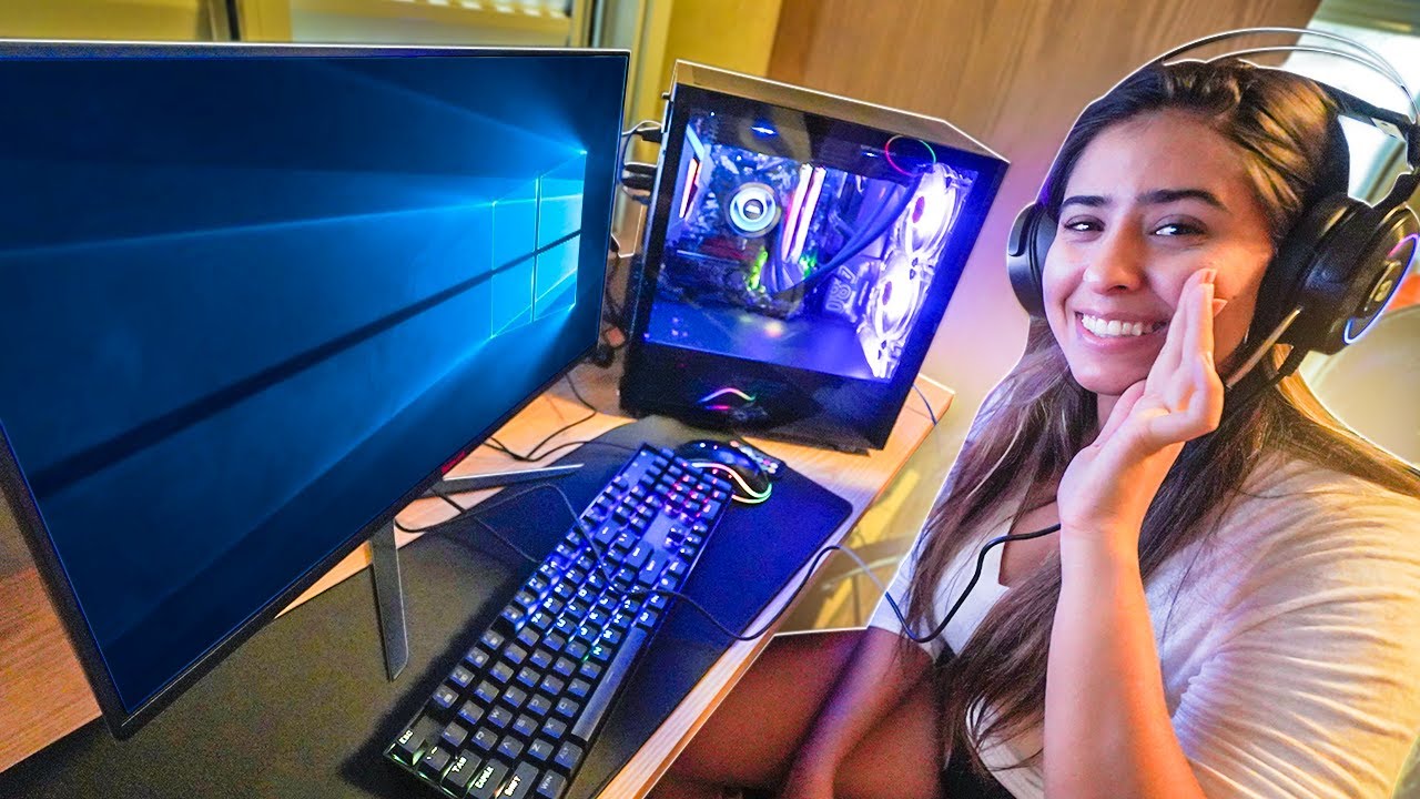 COMPREI UM PC GAMER DE 20.000R$ PARA O MEU IRMÃO ACIDENTADO 