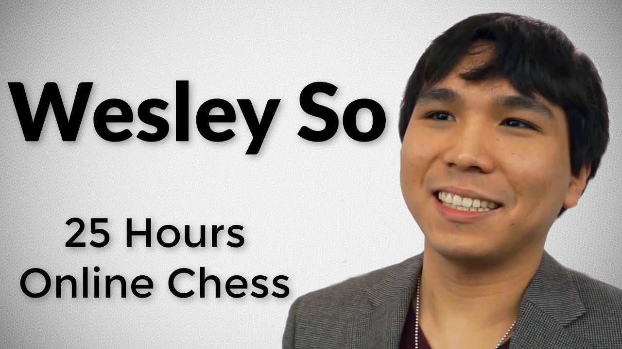 Wesley So 25 Hours Playchess.com, ICC, Lichess and Chess com 09/28 ...