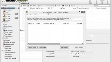 How to Setup the BigCommerce Shipping Software Module in ReadyShipper