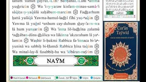 ختمة من مصحف التجويد باللغة الإسبانية الصفحة رقم 525