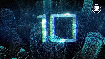 Epic 10-Second Countdown Timer with Futuristic HUD