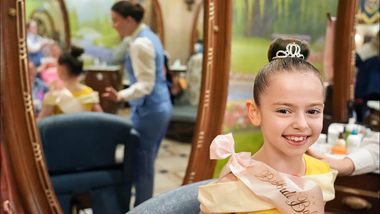 Come with us to Bibbidi Bobbidi Boutique at Magic Kingdom in Disney World!