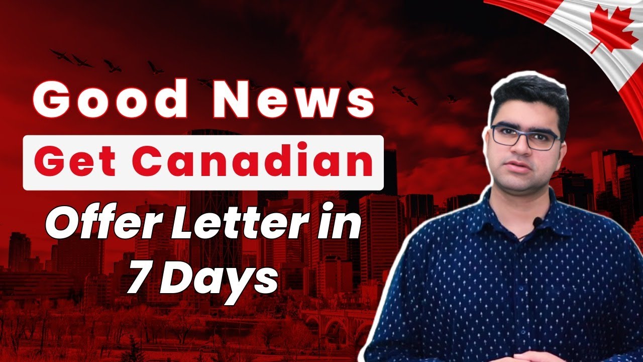 Good News I Get canadian offer letter in 7 days I Study in Canada I Canada student visa