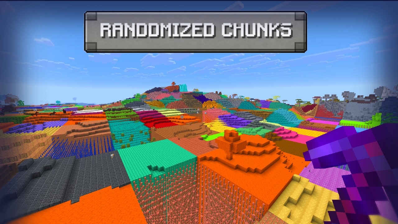 I Tried Surviving With Random Chunks in Minecraft… - YouTube