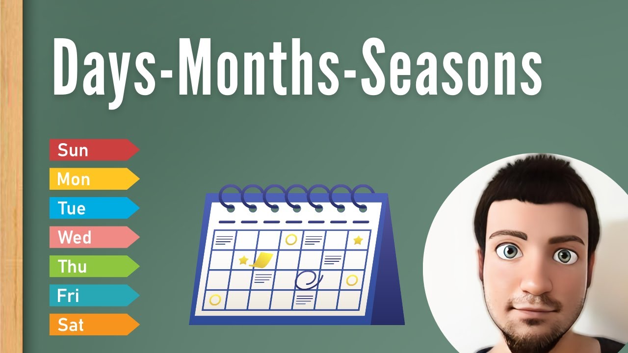 İngilizce Günler- Aylar - Mevsimler- En Temel Konulardan Biri