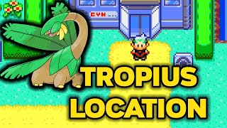 How To Catch Tropius In Pokemon Emerald