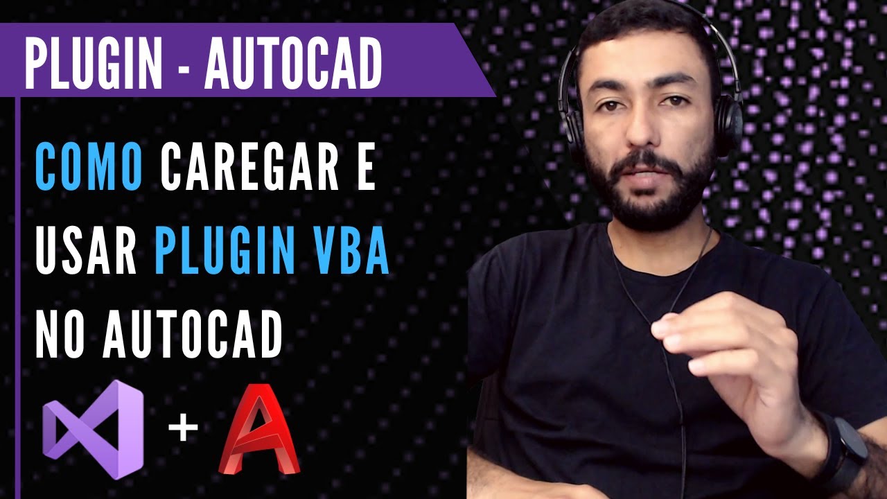 Como Carregar Plugin VBA no Autocad - YouTube - YouTube