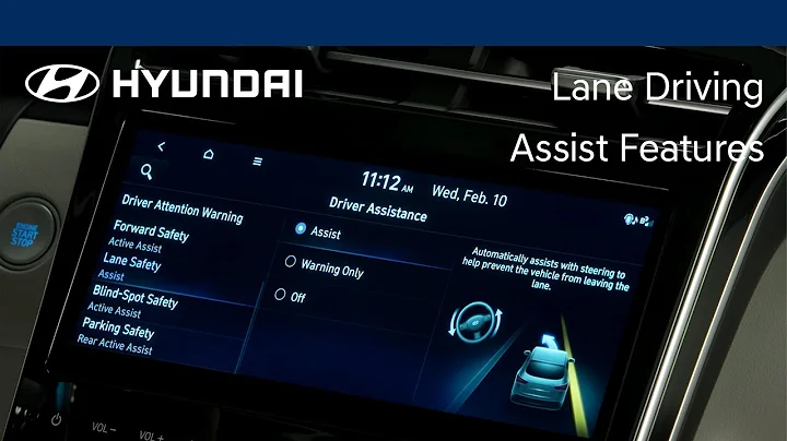 Dirija com segurança: Recursos de assistência de condução da Hyundai!