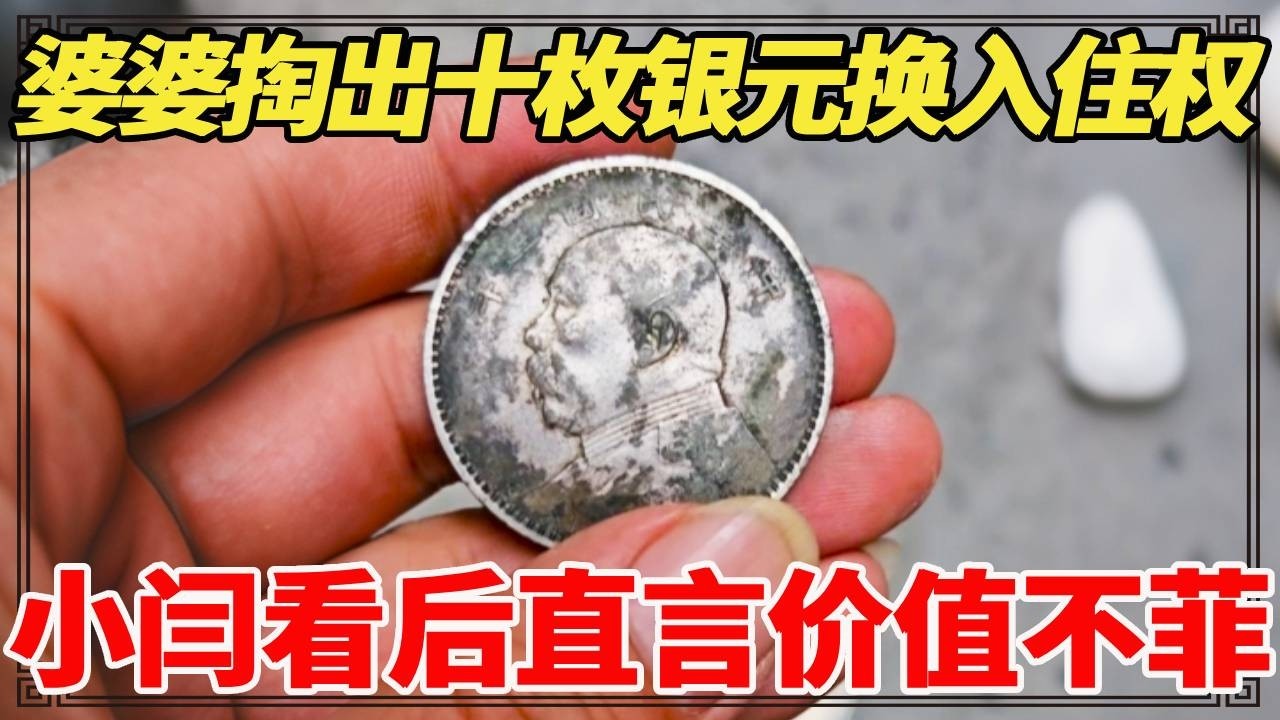 婆婆掏出十枚银元换入住权，儿媳疑心不值钱赶忙拿去鉴宝，小闫看后直言