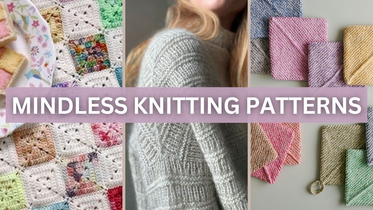 25 расслабляющих проектов по вязанию, когда вам просто нужен перерыв