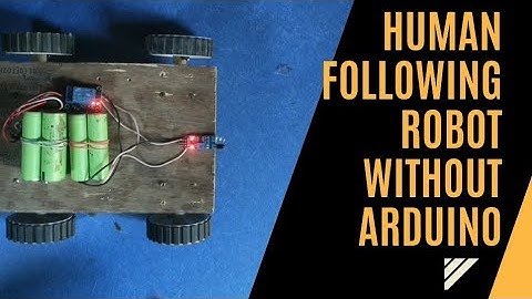 How to Make Human Following Robot without Arduino l How to Make Human Following Car l Robotics car