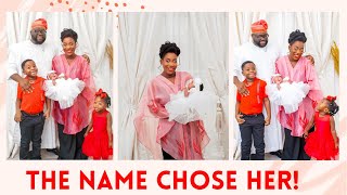 Our Nigerian BABY-NAMING CEREMONY | Part 1 | Name Reveal For Valentine Baby ❤️