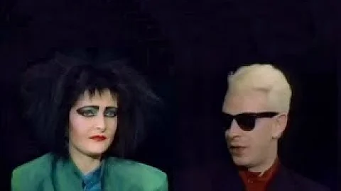 Siouxsie Sioux & Steve Severin on CBS with Charlie...