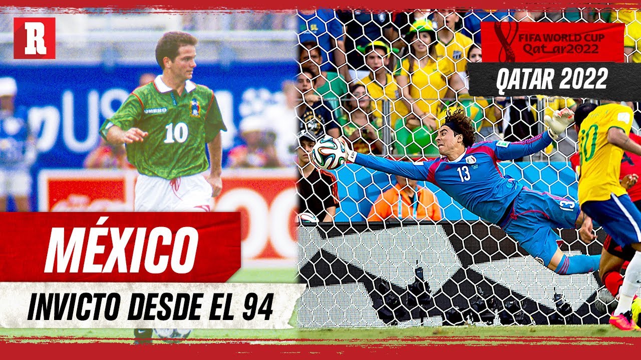 México INVICTO en su segundo partido en mundiales DESDE 1994 - YouTube