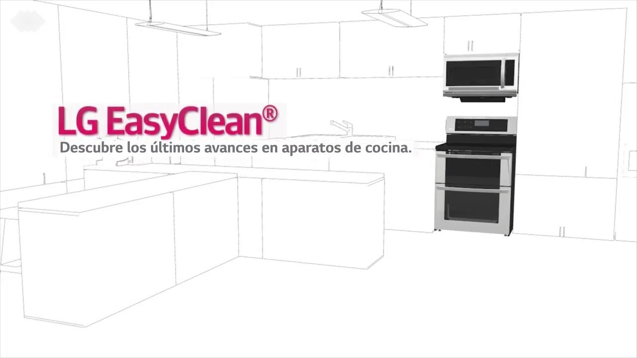 LG Cocinas ¡Easy Clean lo hace fácil! lg electronics lg bridge