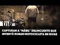 Capturan a delincuente tras ingresar a vivienda para robar motocicleta en Rivas