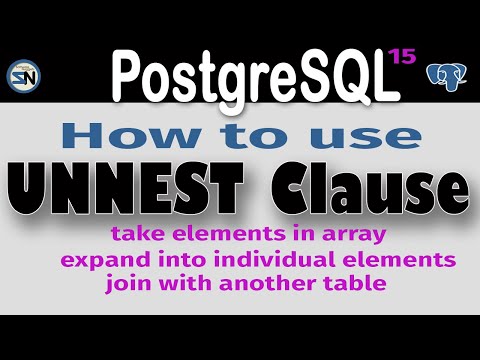 How to use the PostgreSQL UNNEST Clause, expand array into rows, then Join with another table.