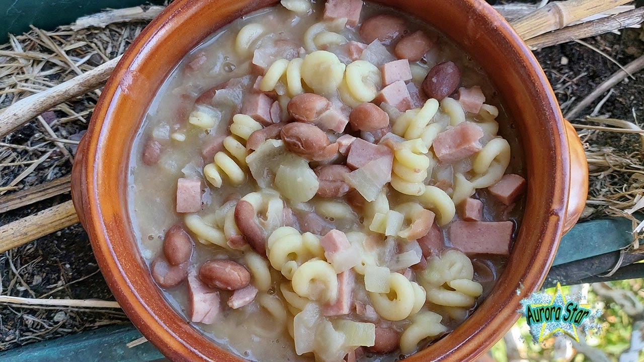Pasta e fagioli cremosa con fagioli in scatola e prosciutto YouTube