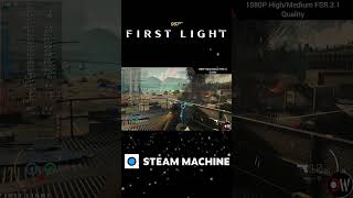 007 FIRST LIGHT Steam Machine Performance Test