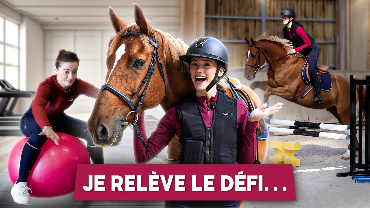 COURS DE JUMPING VS COURS DE SPORT... au Lycée La Barotte 🐴 #cheval #equestrian