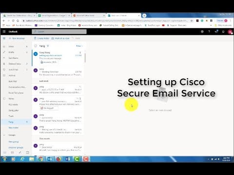 Setting Up Cisco Secure Email Service